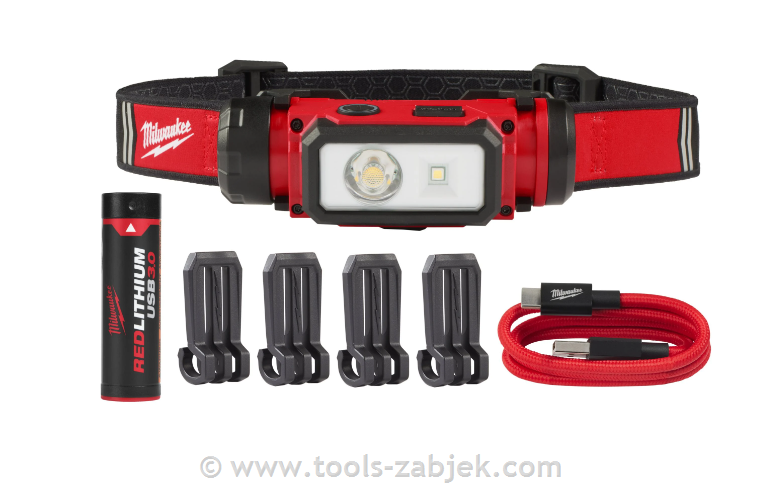 Rechargeable LED headlamp L4 HL2 MILWAUKEE