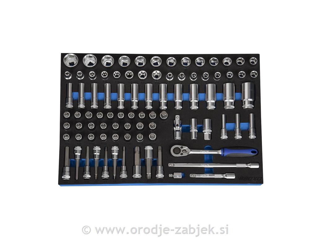 Tool trolley with 330-piece tool set BOXO