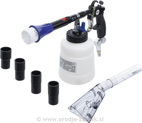 Twister cleaning gun with brush and extractor attachment BGS TECHNIC