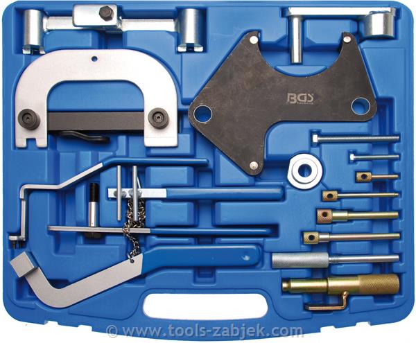 Engine timing tool set for Renault 