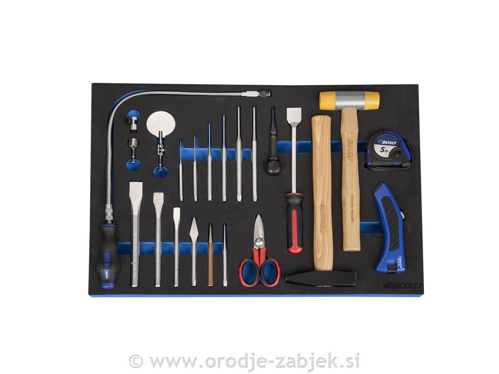 Tool trolley with 330-piece tool set BOXO