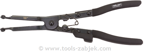 Special pliers for exhaust systems Citroen, Peugeot and Renault WELZH