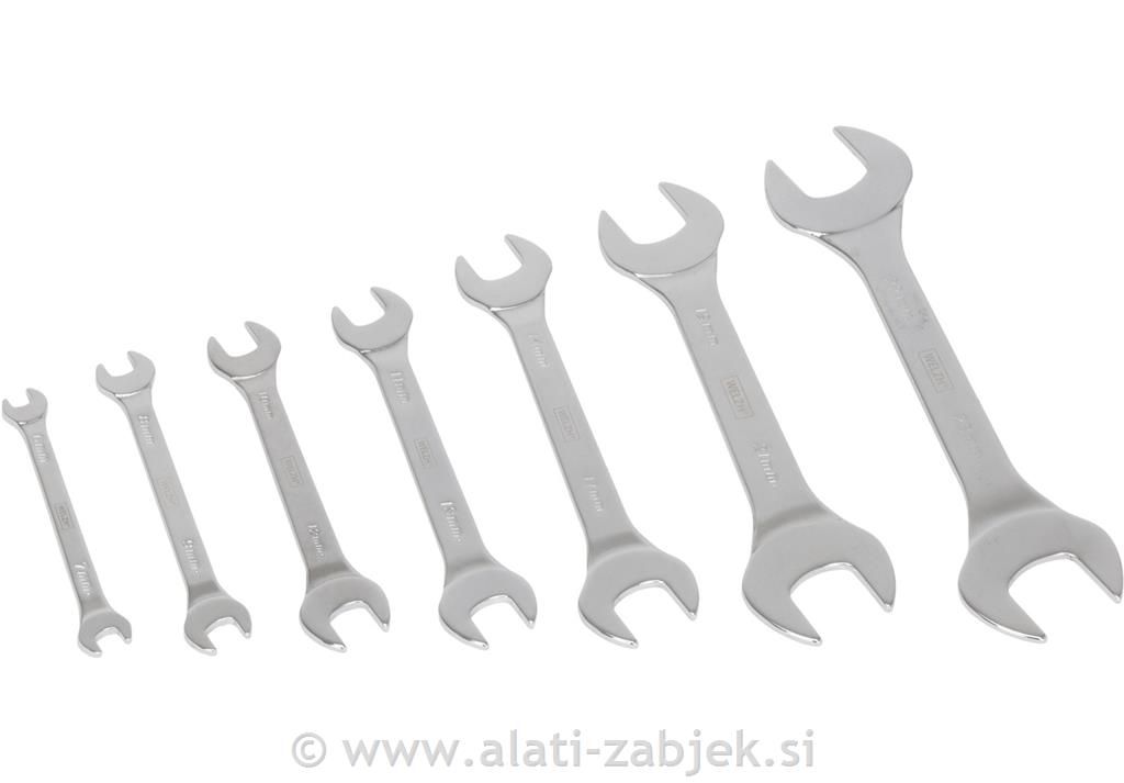 Spanner Set Ultra Thin 7-Piece 6-23mm WELZH