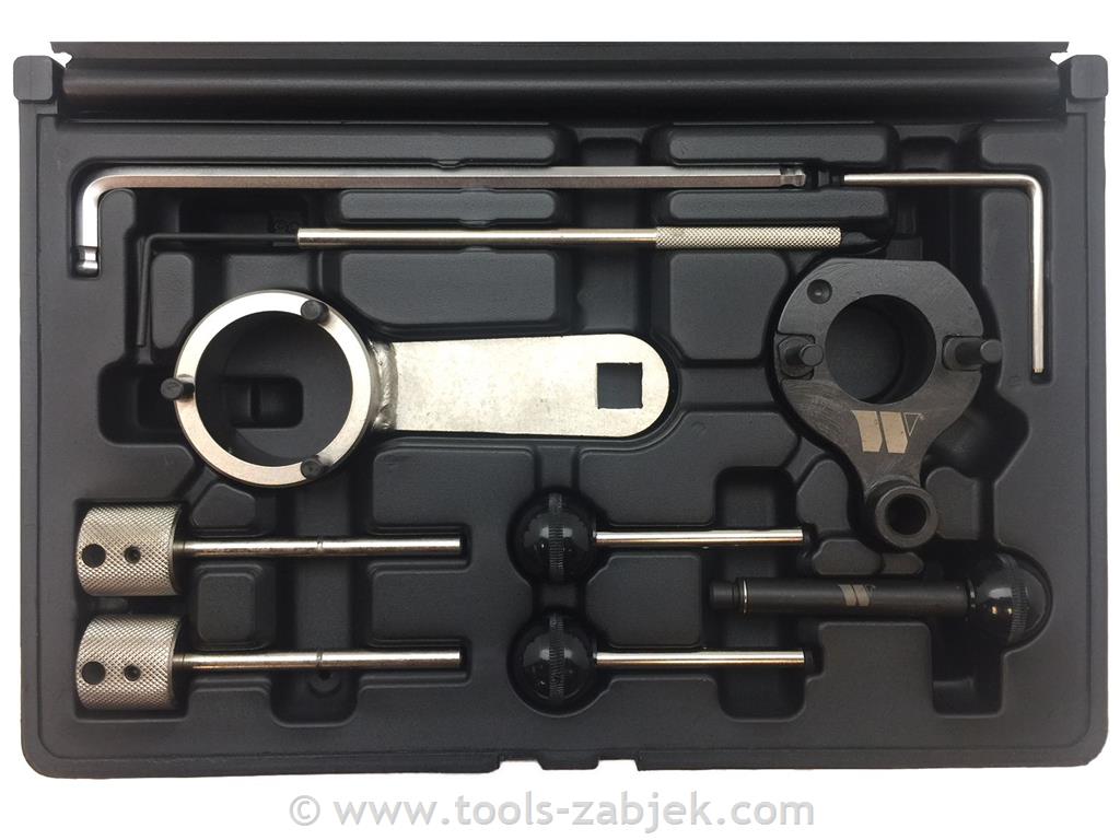VAG engine timing tool set for 2012 CR TDi engines 1.6 & 2.0 WELZH