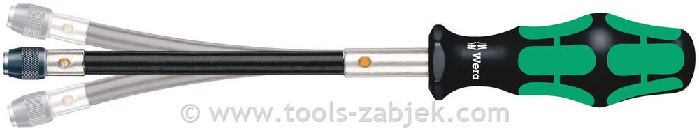 Bitholding screwdriver with flexible shaft 392 WERA