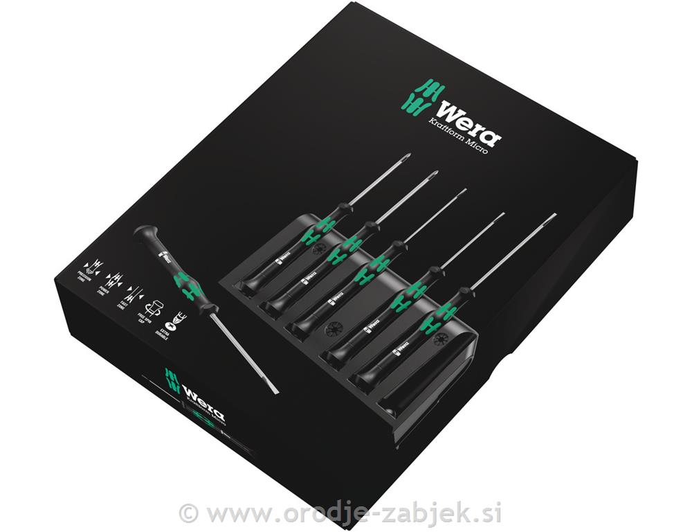 6-piece screwdriver set 2035/6 WERA