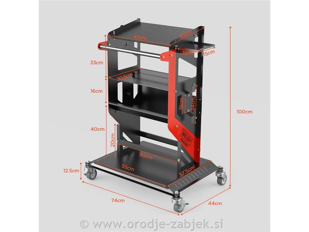 Automotive Diagnostic Tool Cart WELZH